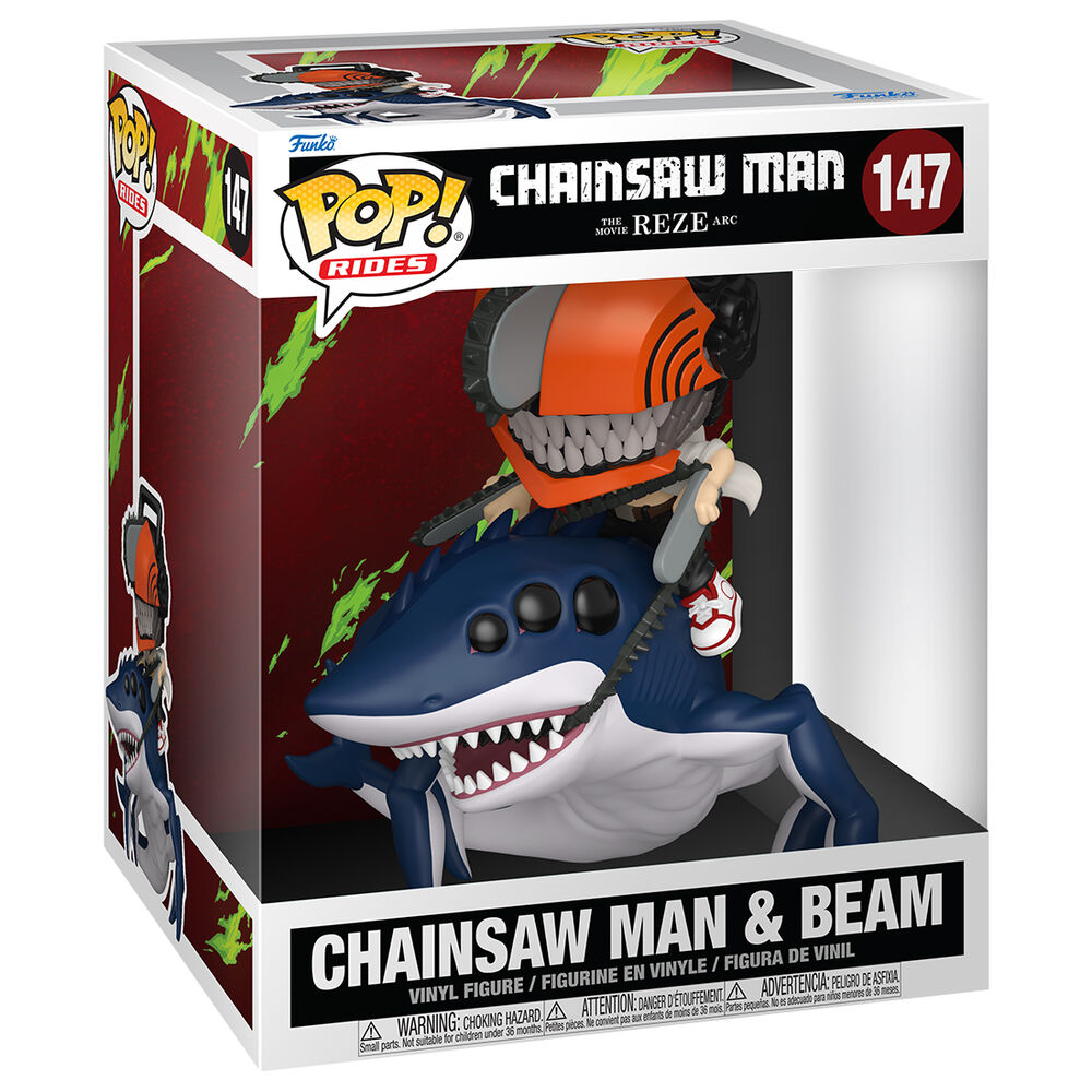 POP figure Ride Deluxe Chainsaw Man Arc Chainsaw Man & Beam