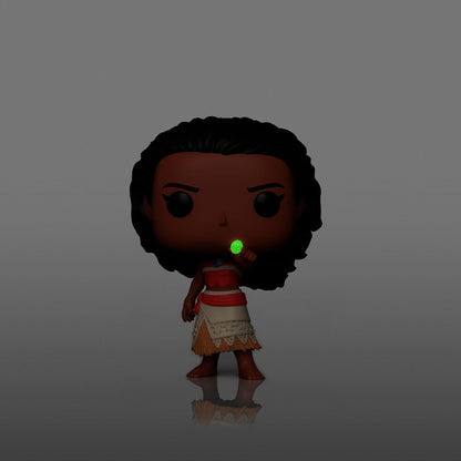 POP figure Disney Vaiana Moana 3 Moana with Heart of Tefiti Nerdscape