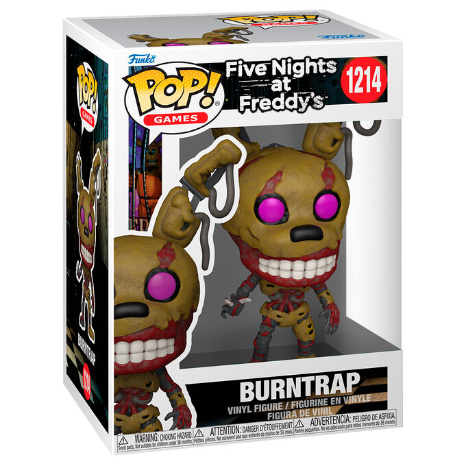 POP figure Five Nights At Freddys Burntrap Nerdscape