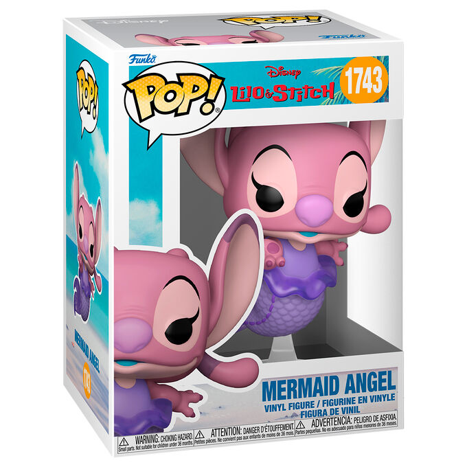POP figure Disney Lilo & Stitch Mermaid Angel Nerdscape