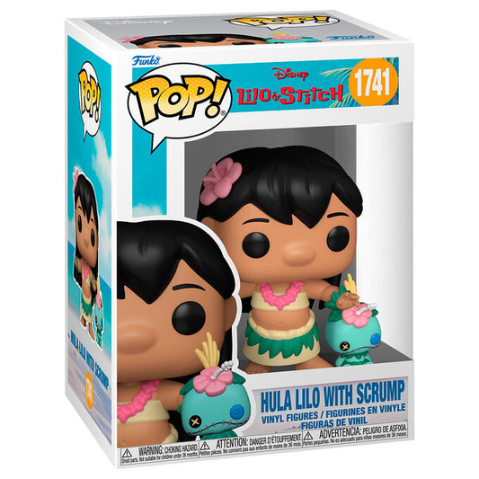 POP figure Disney Lilo & Stitch Hula Lilo with Scrump Nerdscape