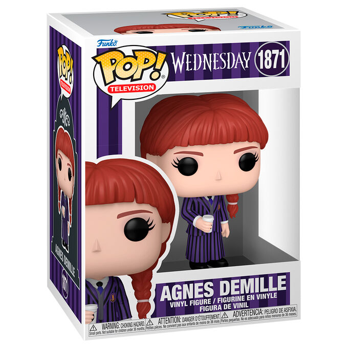 Funko Pop! Wednesday Agnes Demille - Figura da Collezione Vinyl Nerdscape