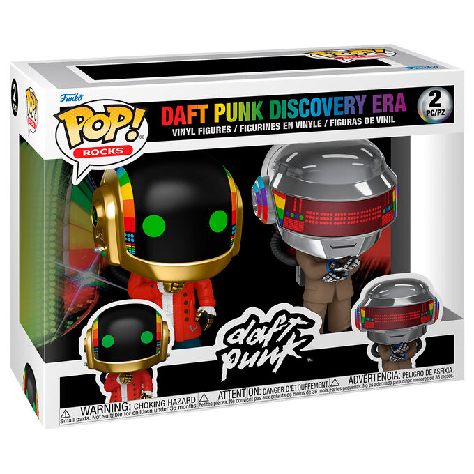 POP pack 2 figures Daft Punk Discovery Era