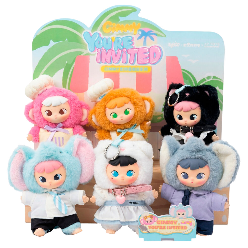 Cimmy You'Re Invited Series assorted Blind Box Surprise doll keychain 17cm Nerdscape