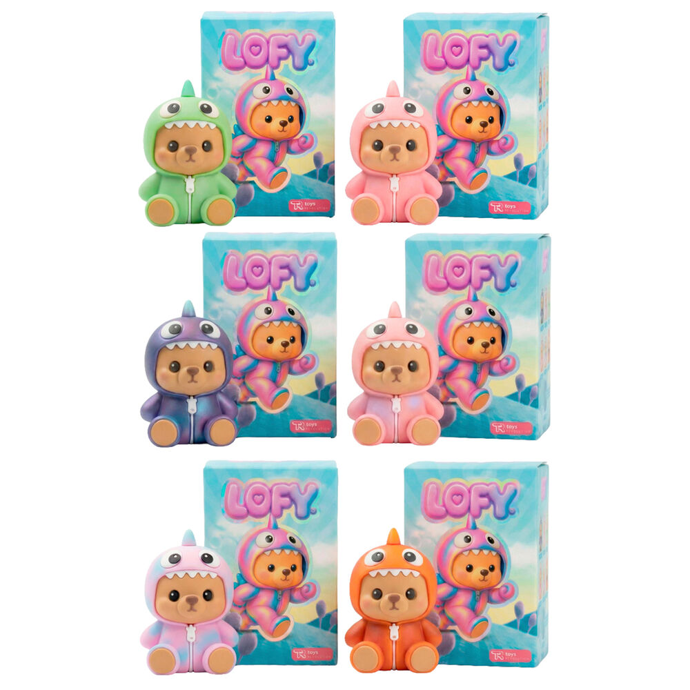 Lofy Bear assorted Blind Box Surprise PVC doll keychain Nerdscape