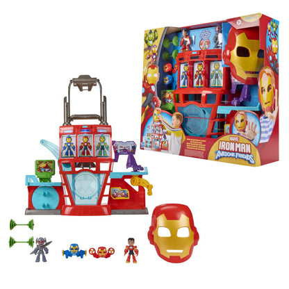 Marvel Iron Man And His Awesome Friends Headquarters playset Nerdscape