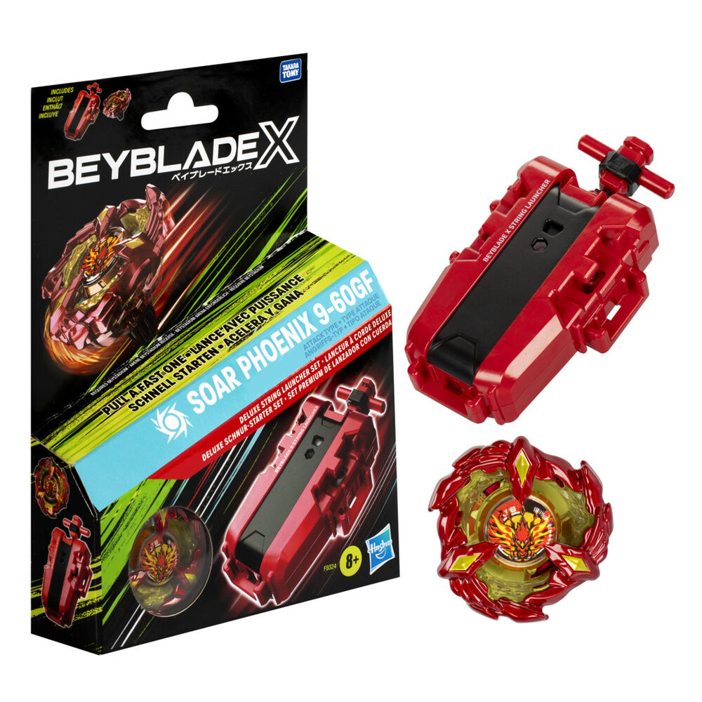 Beyblade X Deluxe String Launcher set Nerdscape