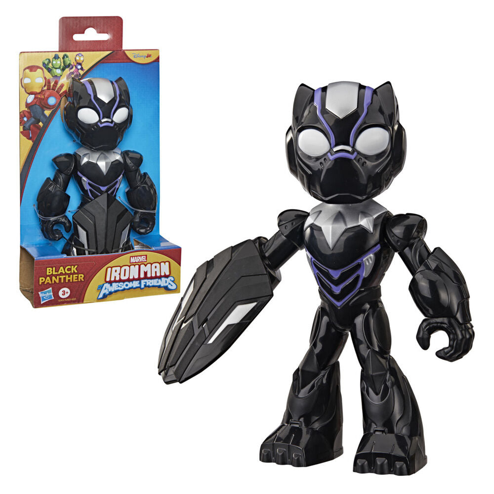 Marvel Iron Man And His Awesome Friends Black Panther figure 22cm Nerdscape
