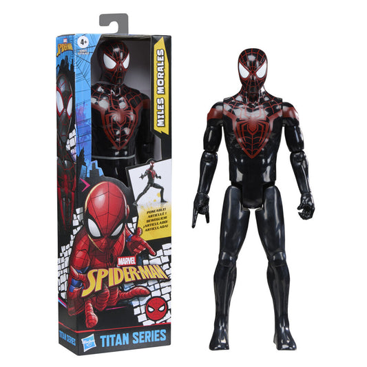 Marvel Spider-Man Miles Morales Titan Series Figura da Collezione 30cm - Nerdscape Nerdscape
