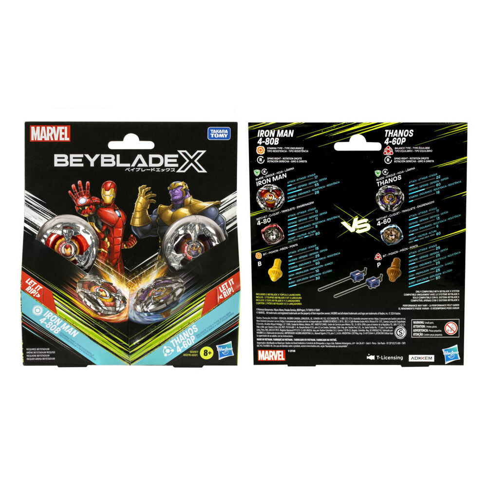 Marvel Beyblade X assorted starter kit Nerdscape