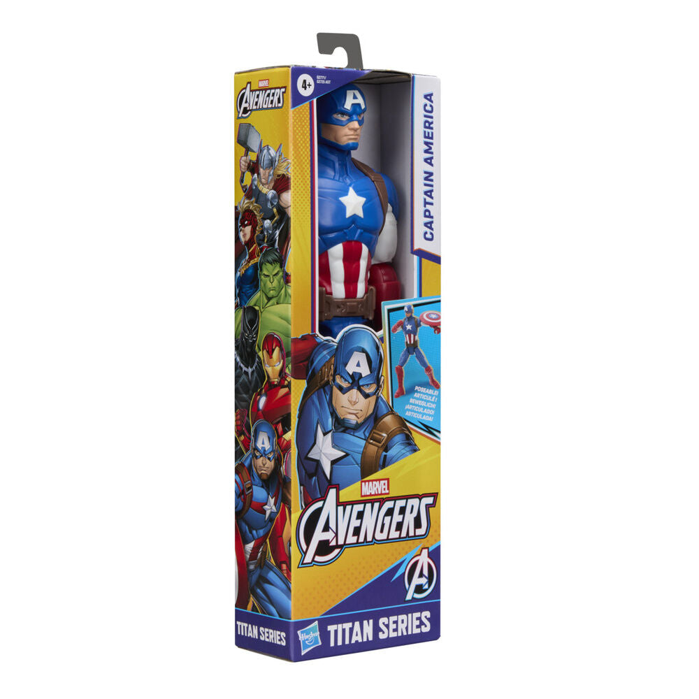 Marvel Avengers Titan Series Captain America figure 30cm Nerdscape