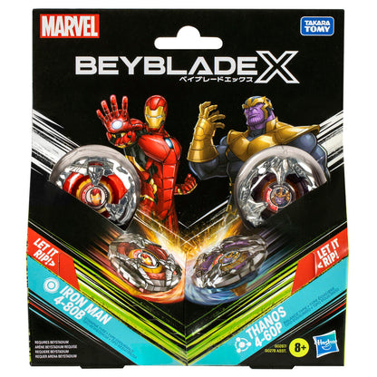 Marvel Beyblade X assorted starter kit Nerdscape