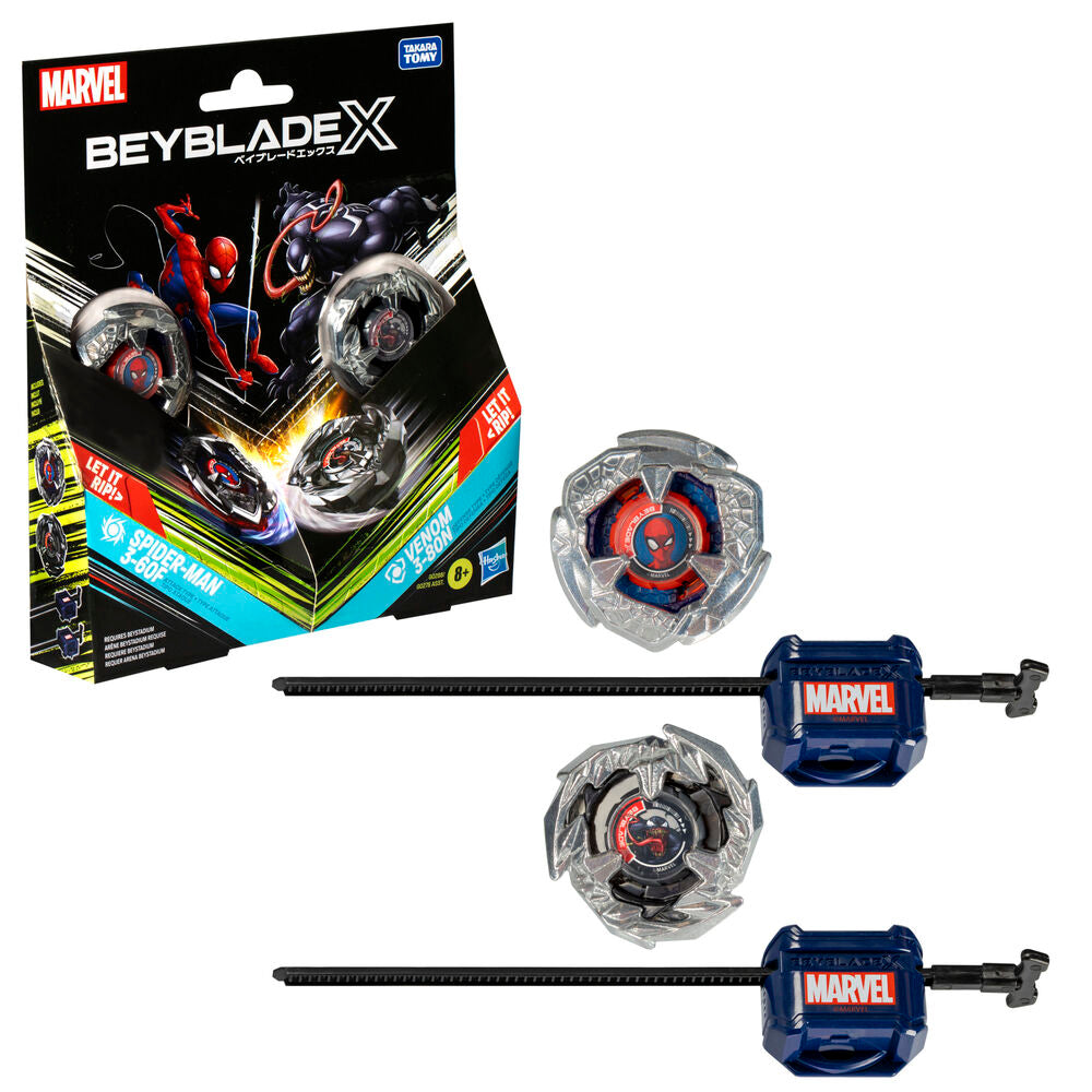 Marvel Beyblade X assorted starter kit Nerdscape