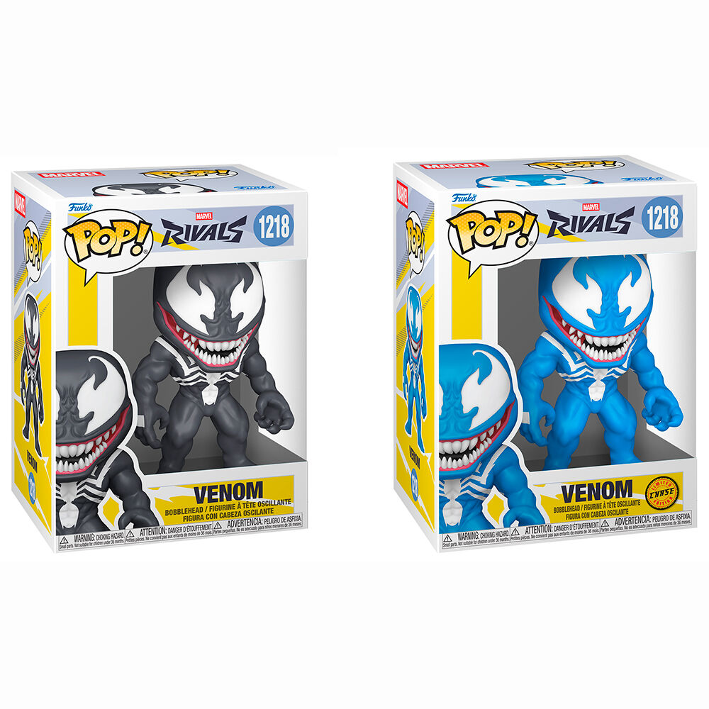 POP figure Marvel Rivals Venom 5 + 1 Chase Nerdscape