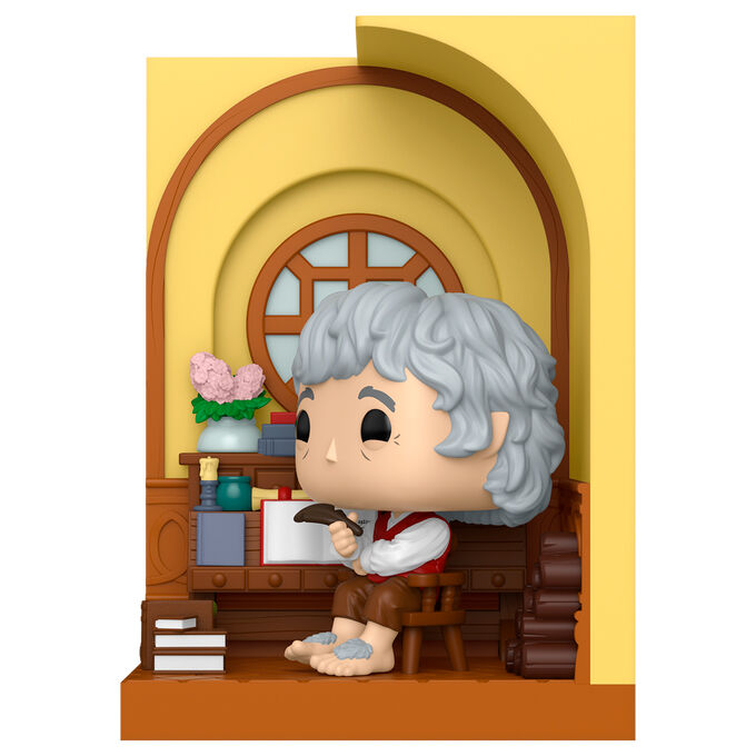 POP figure Nooks The Lord Of The Rings Bilbo Baggins in Bag-End Nerdscape