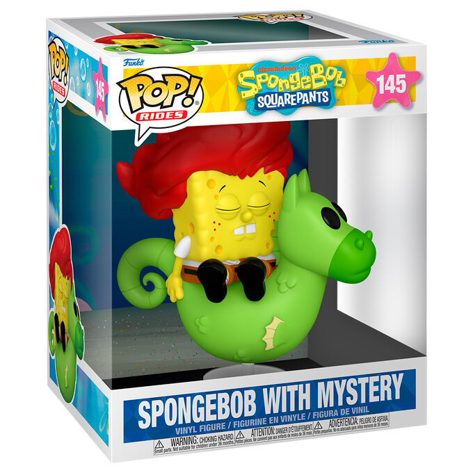 POP figure Rides Deluxe SpongeBob SquarePants Spongebob with Mystery Nerdscape