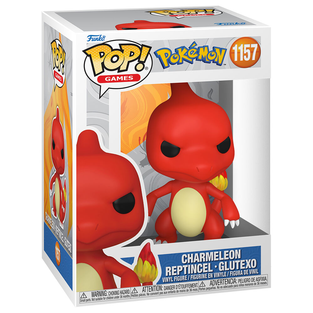 POP figure Pokemon Charmeleon Reptincel Glutexo Nerdscape
