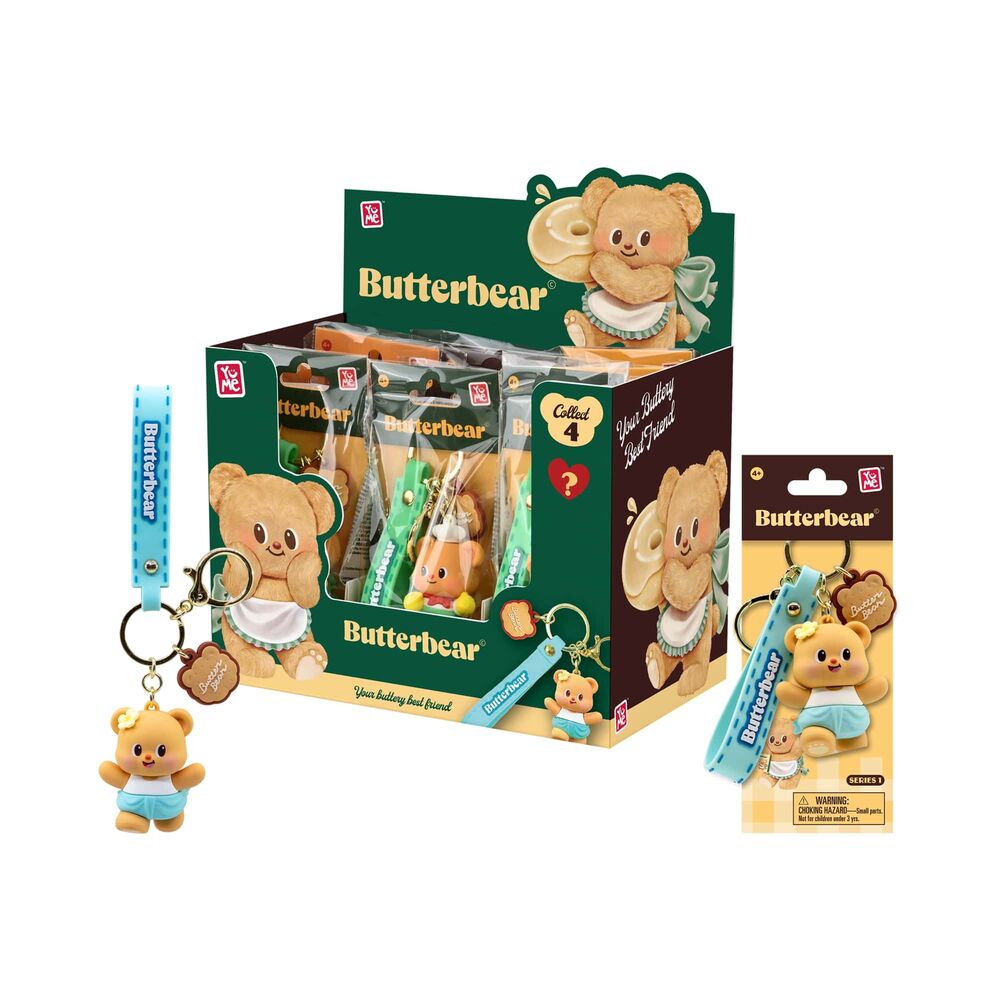 Butterbear Everyday Serie 1 assorted keychain figure 5cm