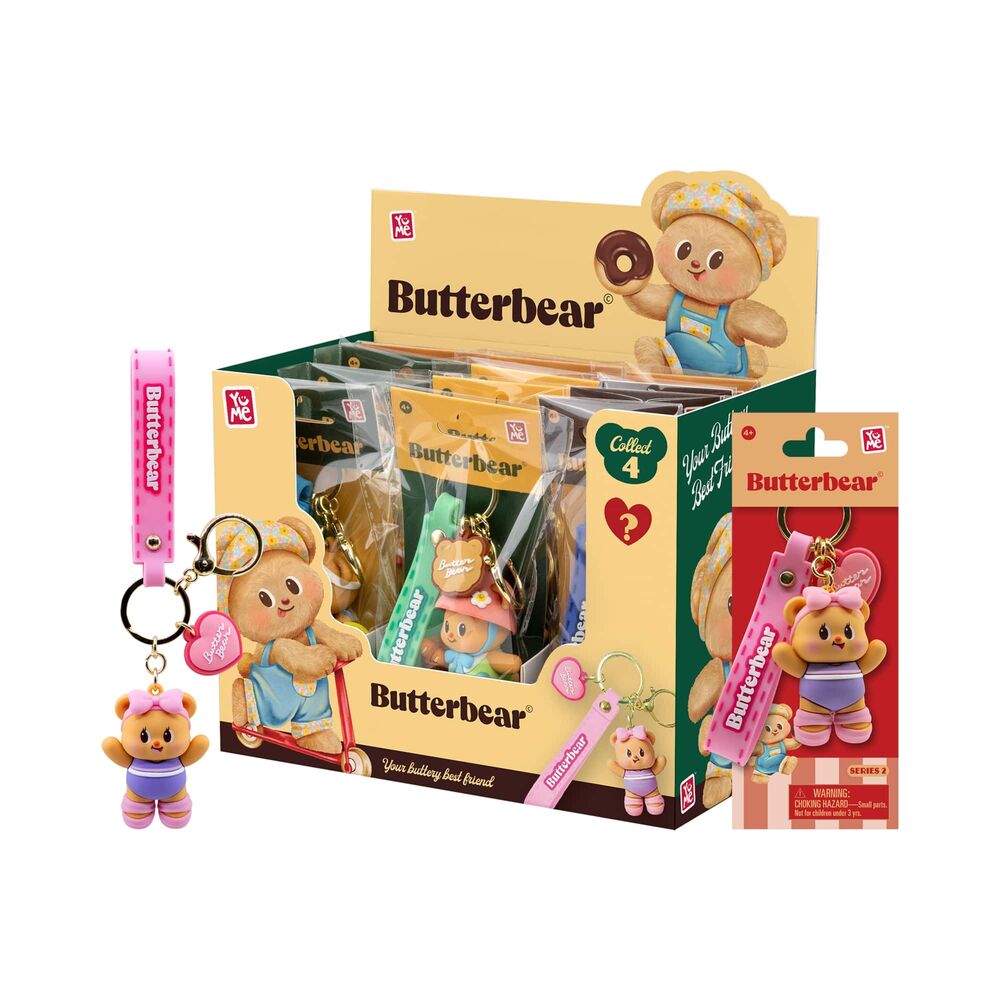 Butterbear Everyday Serie 2 assorted keychain figure 5cm