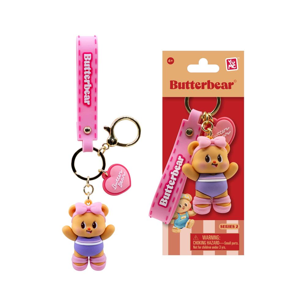 Butterbear Everyday Serie 2 assorted keychain figure 5cm