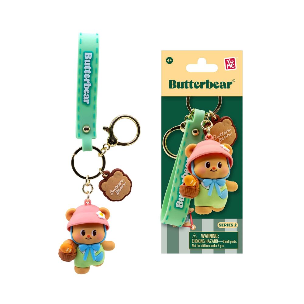 Butterbear Everyday Serie 2 assorted keychain figure 5cm