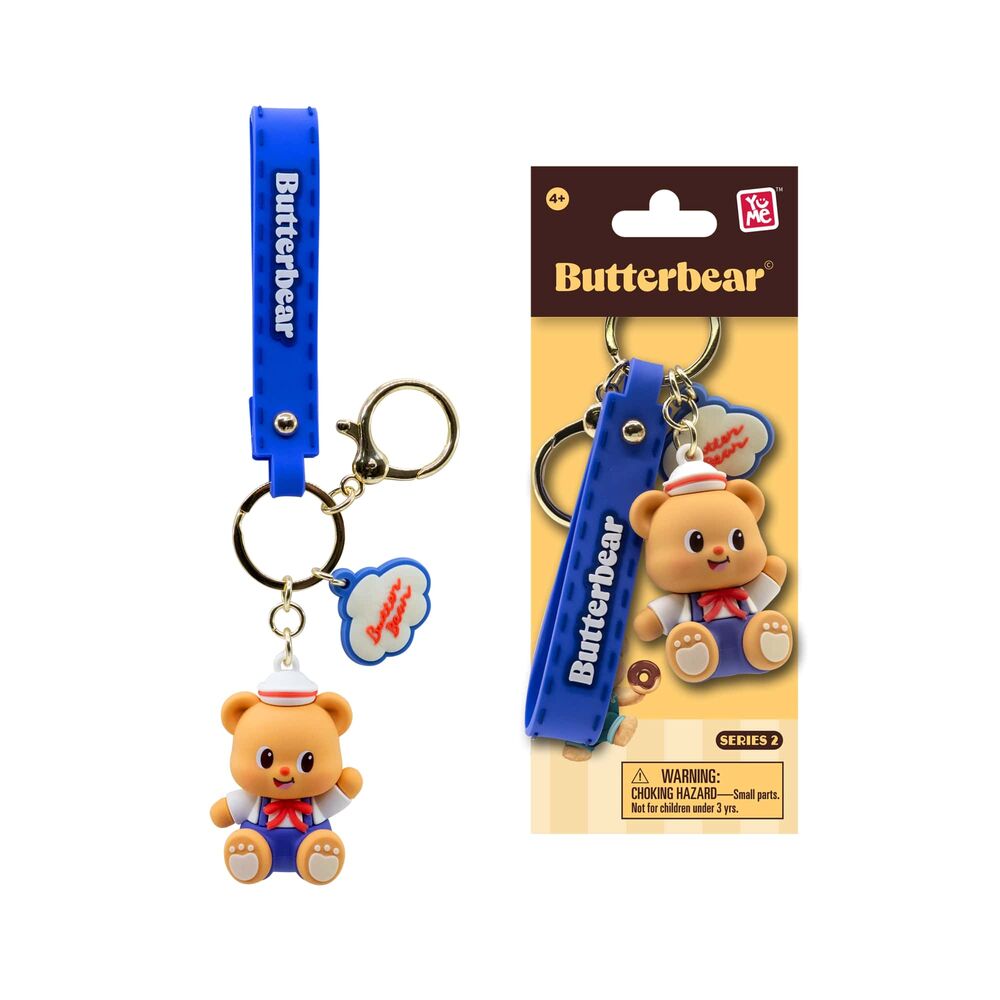 Butterbear Everyday Serie 2 assorted keychain figure 5cm