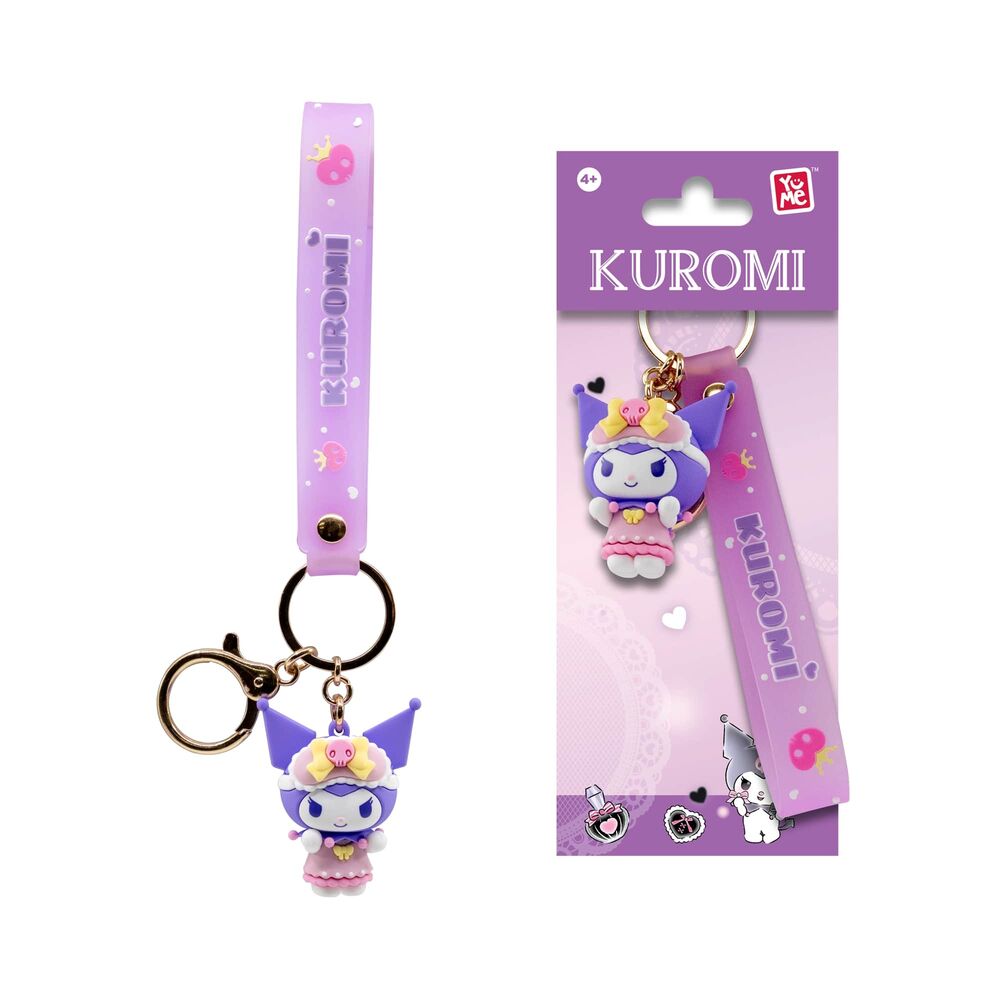Hello Kitty and Friends Kuromi Cute Outfit assorted keychain figure 5cm Nerdscape