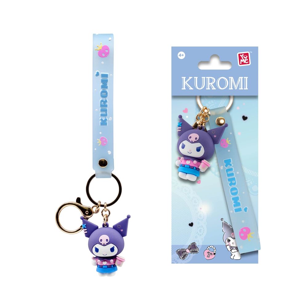Hello Kitty and Friends Kuromi Cute Outfit assorted keychain figure 5cm Nerdscape