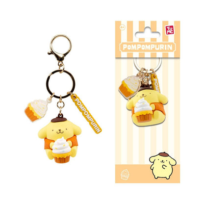 Hello Kitty and Friends Tea Party assorted keychain figure 4cm Nerdscape