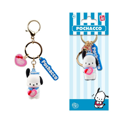 Hello Kitty and Friends Tea Party assorted keychain figure 4cm Nerdscape