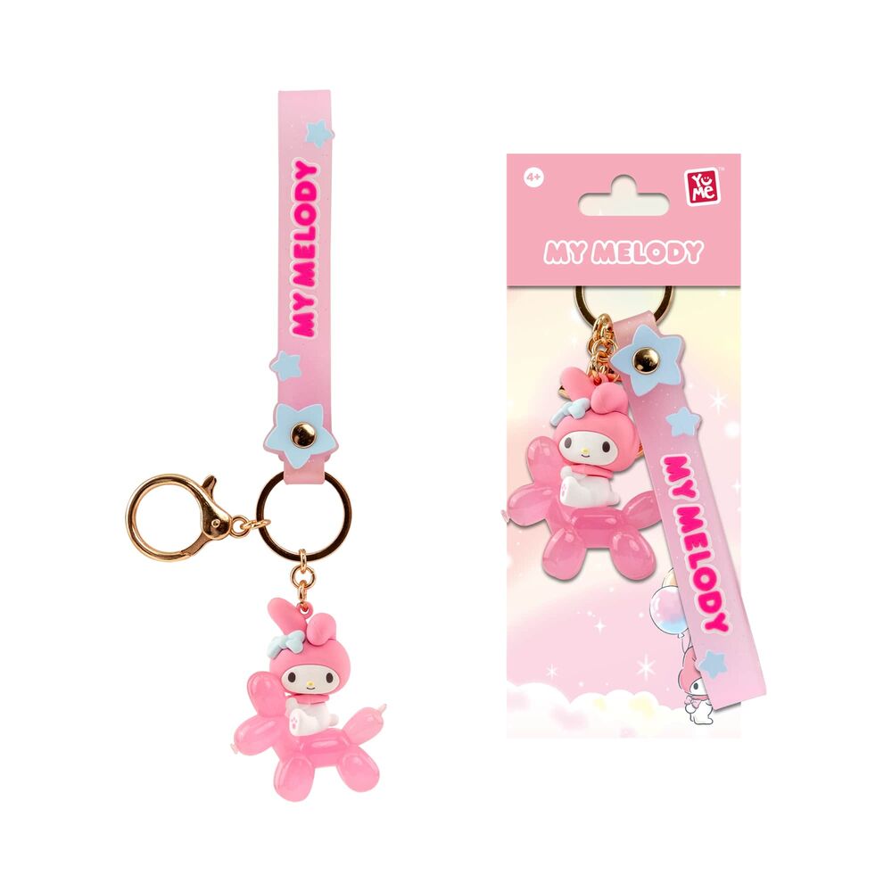 Hello Kitty and Friends Balloon assorted keychain figure 5cm Nerdscape