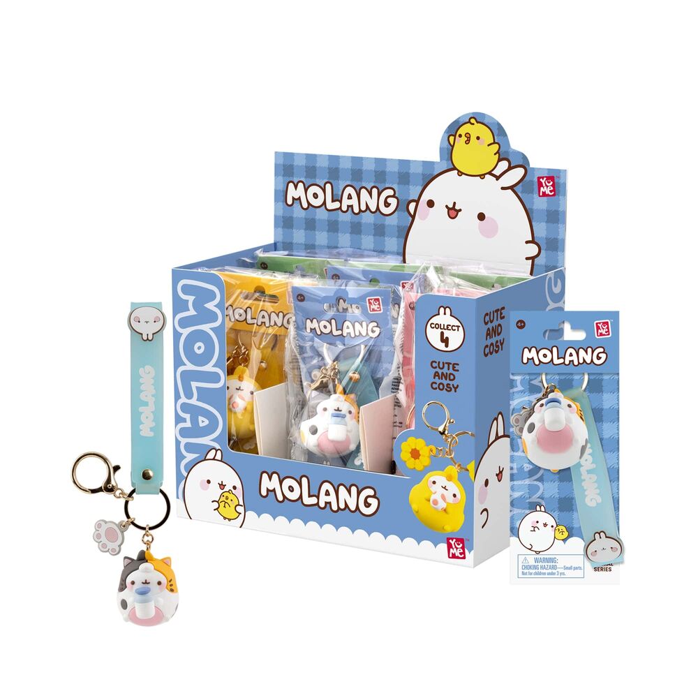 Molang Animal Costume assorted keychain figure 5cm Nerdscape