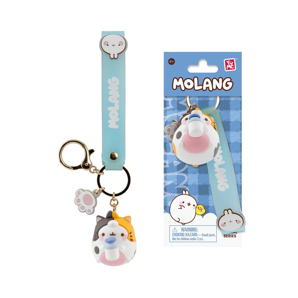 Molang Animal Costume assorted keychain figure 5cm Nerdscape