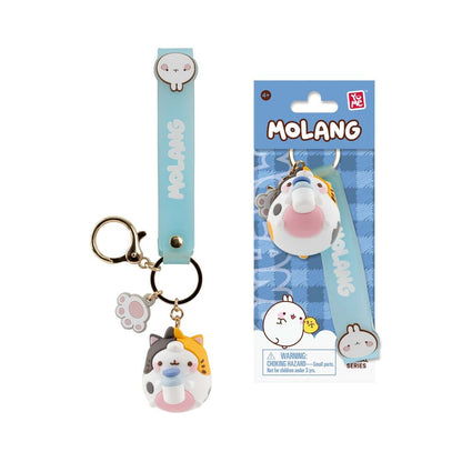 Molang Animal Costume assorted keychain figure 5cm Nerdscape