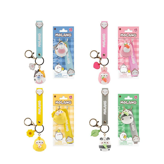 Molang Animal Costume assorted keychain figure 5cm