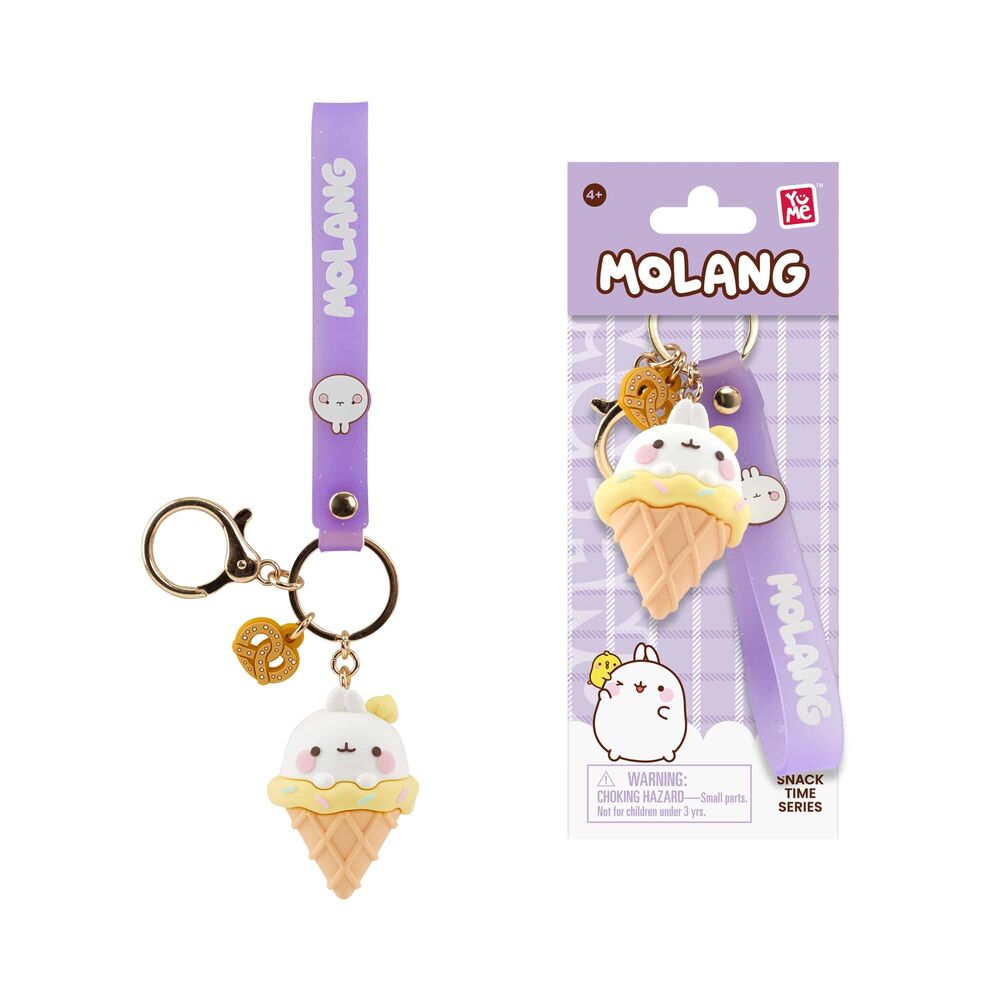 Molang Snack Time Series assorted keychain figure 5cm Nerdscape