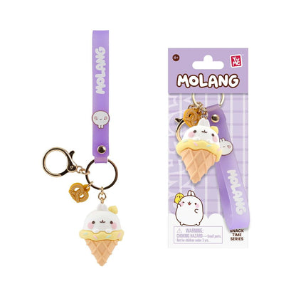 Molang Snack Time Series assorted keychain figure 5cm Nerdscape