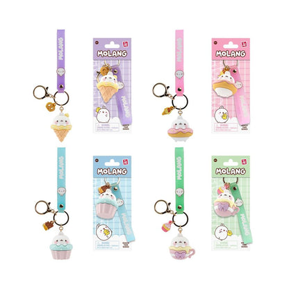 Molang Snack Time Series assorted keychain figure 5cm Nerdscape