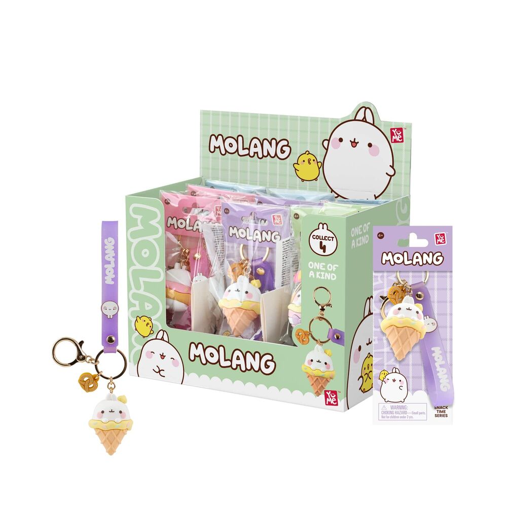 Molang Snack Time Series assorted keychain figure 5cm Nerdscape