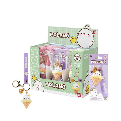 Molang Snack Time Series assorted keychain figure 5cm Nerdscape