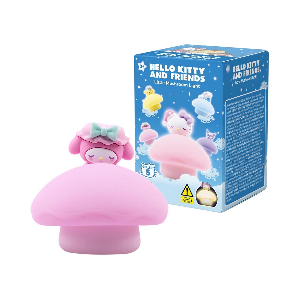 Hello Kitty and Friends Night Light Little Mushroom assorted surprise figure 6,6cm Nerdscape