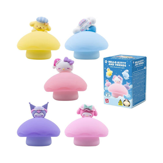 Hello Kitty and Friends Night Light Little Mushroom assorted surprise figure 6,6cm Nerdscape