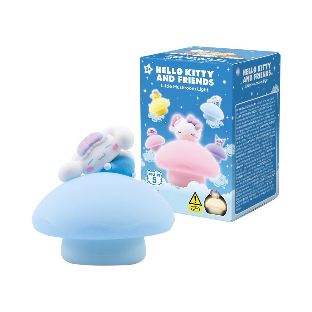 Hello Kitty and Friends Night Light Little Mushroom assorted surprise figure 6,6cm Nerdscape