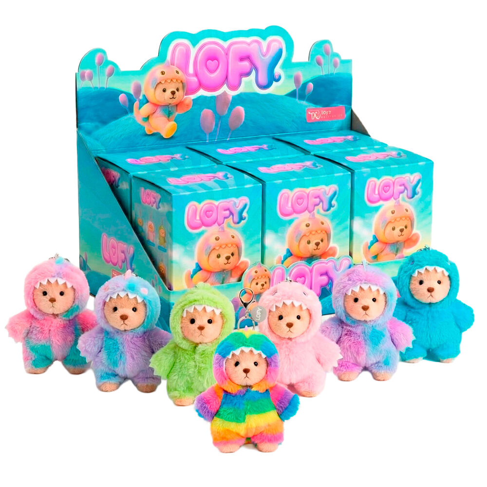 Lofy Bear assorted Blind Box Surprise plush toy keychain