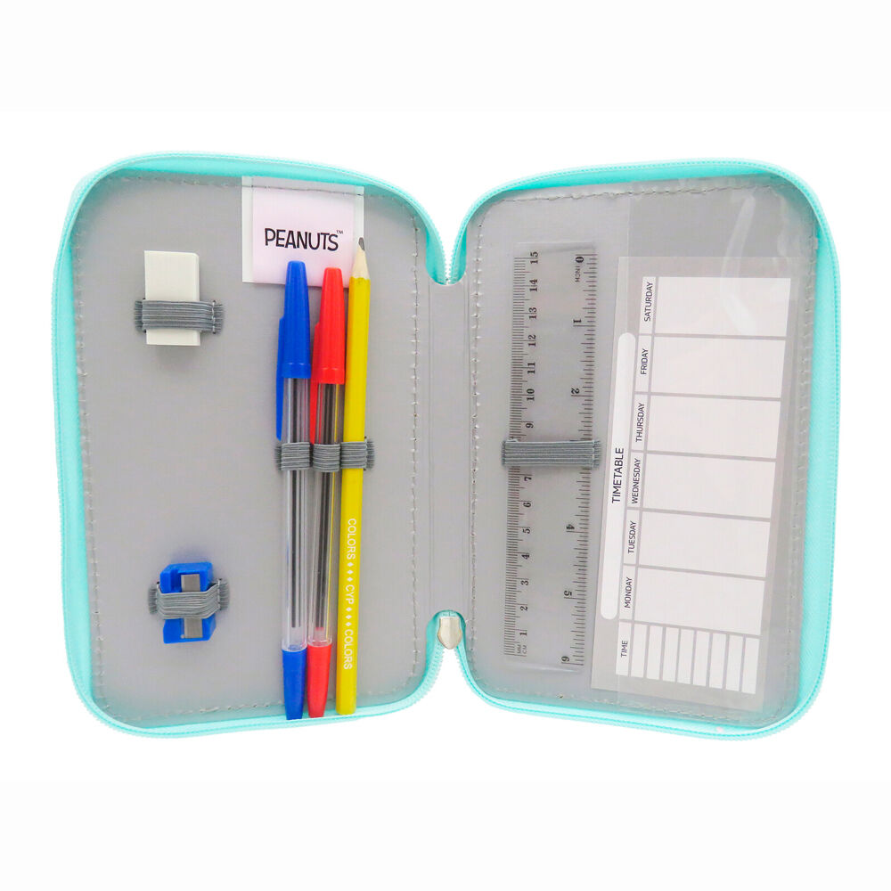 Peanuts Snoopy triple pencil case Nerdscape