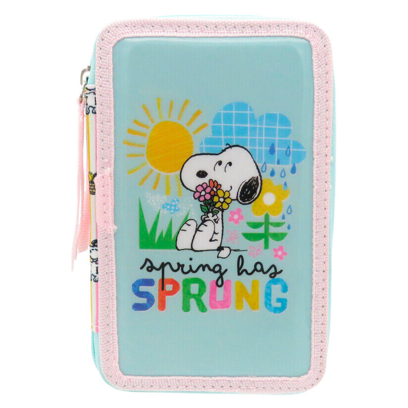 Peanuts Snoopy triple pencil case Nerdscape