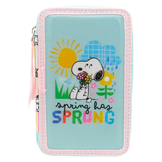 Peanuts Snoopy triple pencil case Nerdscape