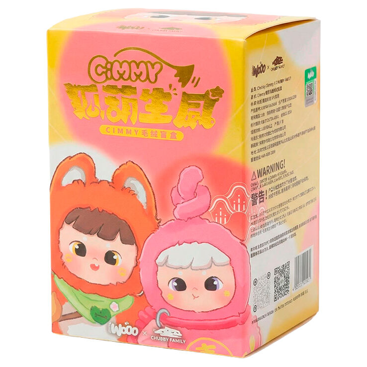 Cimmy Hulu Fox Series assorted Blind Box Surprise doll keychain 18cm Nerdscape