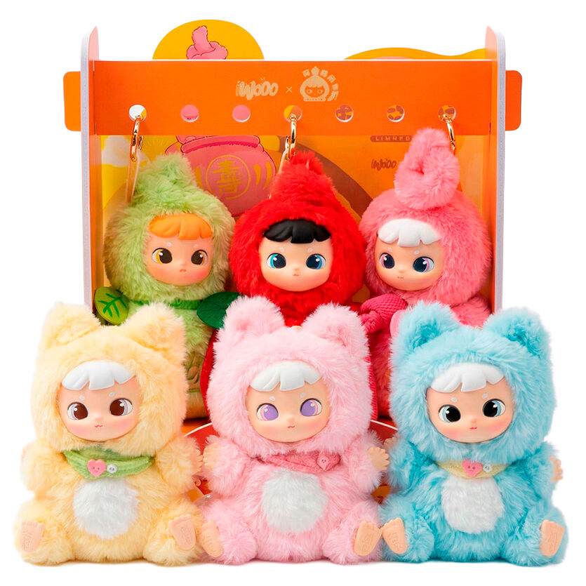 Cimmy Hulu Fox Series assorted Blind Box Surprise doll keychain 18cm Nerdscape