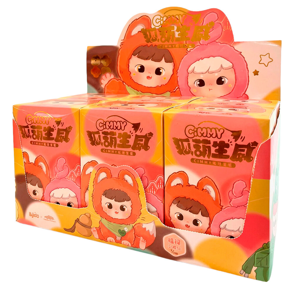 Cimmy Hulu Fox Series assorted Blind Box Surprise doll keychain 18cm Nerdscape